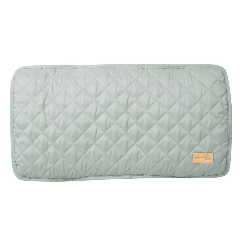 Sitzverkleinerer, Hochstuhleinlage 'style' frosty green, 2-tlg., Sitzkissen für Treppenhochstühle