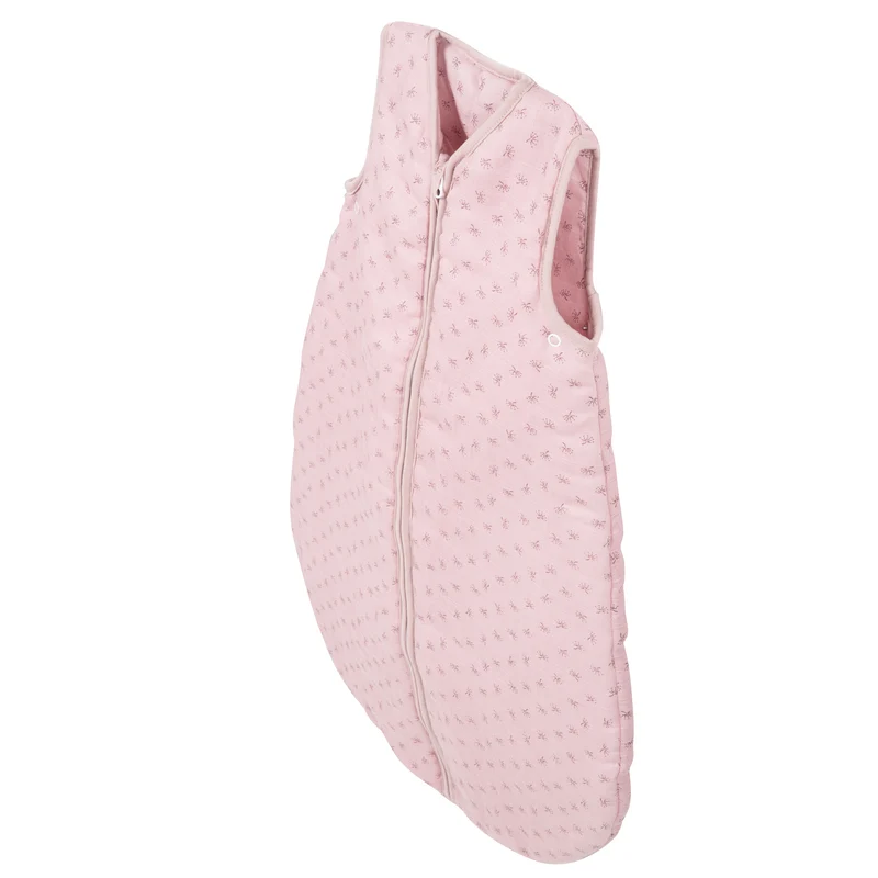 Organic Schlafsack 'Lil Planet' - 70 - 110 cm - Bio-Musselin (GOTS) - Rosa / Mauve