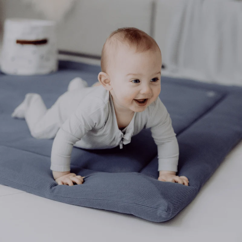 Krabbeldecke | Essential Blau