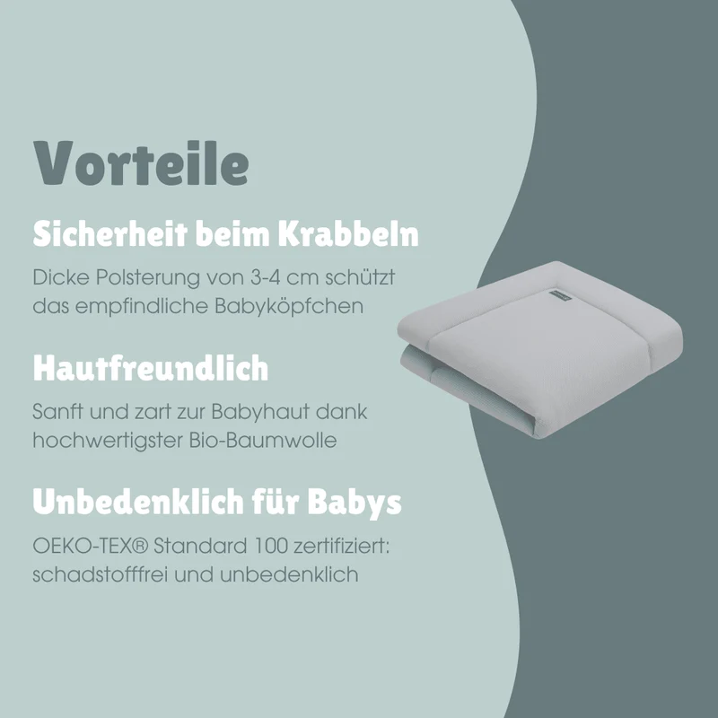 Krabbeldecke | Essential Grau