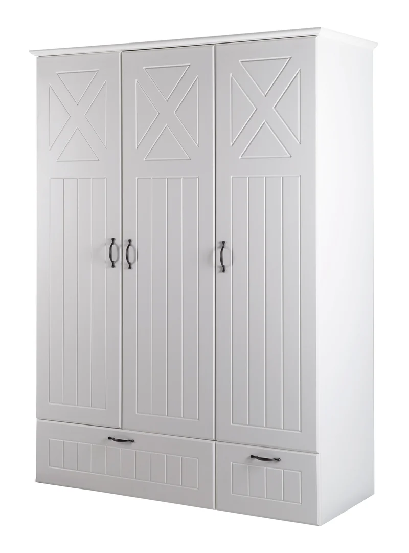 Komplettzimmer "Constantin" – inkl. Kombi-Bett 70 x 140 cm, Wickelkommode & 3-türigem Schrank
