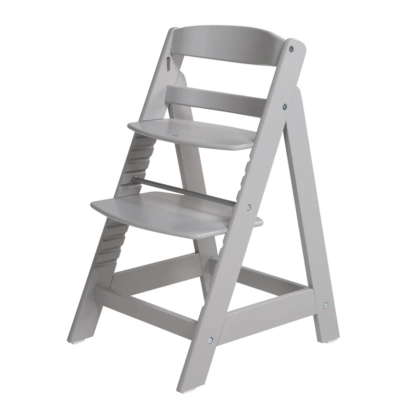 Treppenhochstuhl "Sit Up III" – mitwachsend vom Baby- bis Jugendstuhl, taupe, mit Sitzverkleinerer