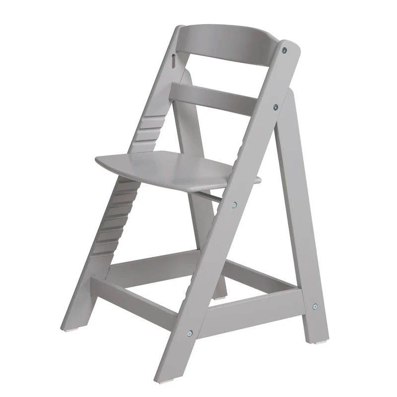 Treppenhochstuhl "Sit Up III" – mitwachsend vom Baby- bis Jugendstuhl, taupe, mit Sitzverkleinerer