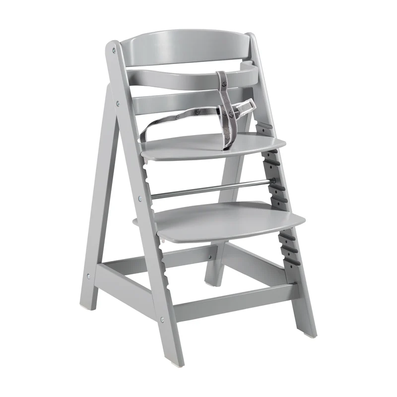 Treppenhochstuhl "Sit Up Click" – mitwachsend, innovativer Klickverschluss, Holz taupe