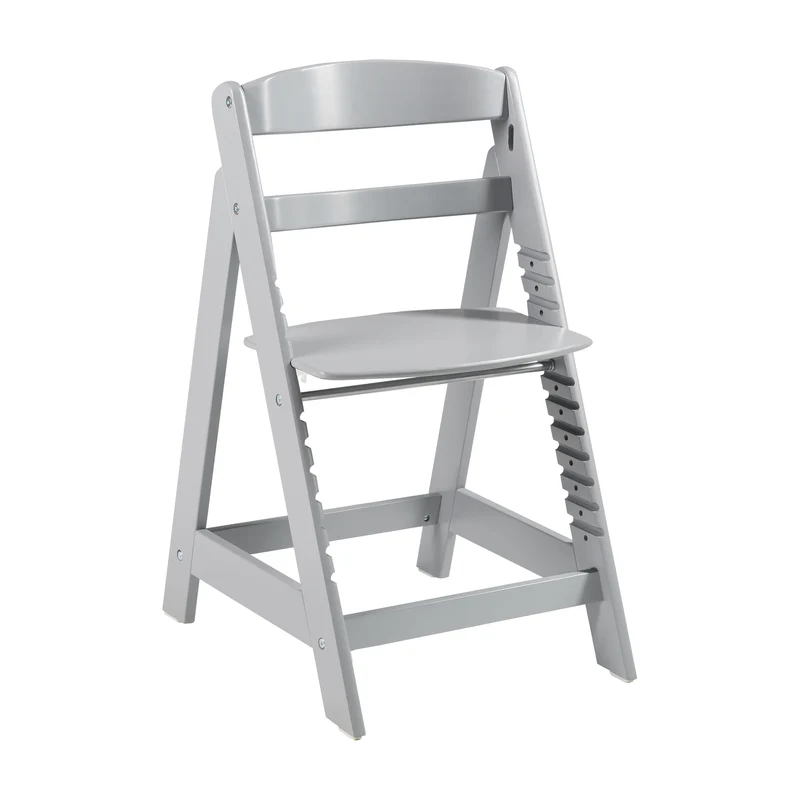 Treppenhochstuhl "Sit Up Click" – mitwachsend, innovativer Klickverschluss, Holz taupe