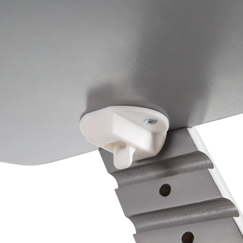 Treppenhochstuhl "Sit Up Click" – mitwachsend, innovativer Klickverschluss, Holz taupe