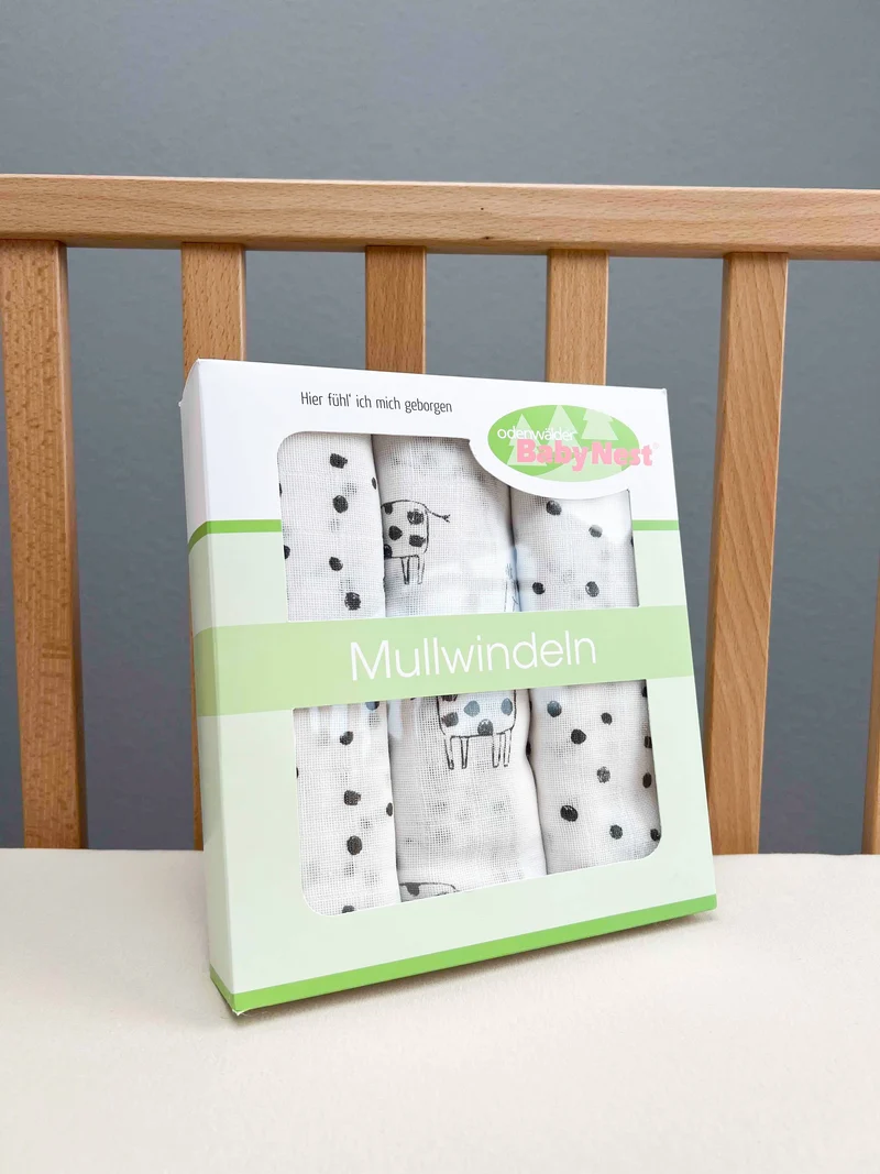 Mullwindeln Giraffe 3er Pack
