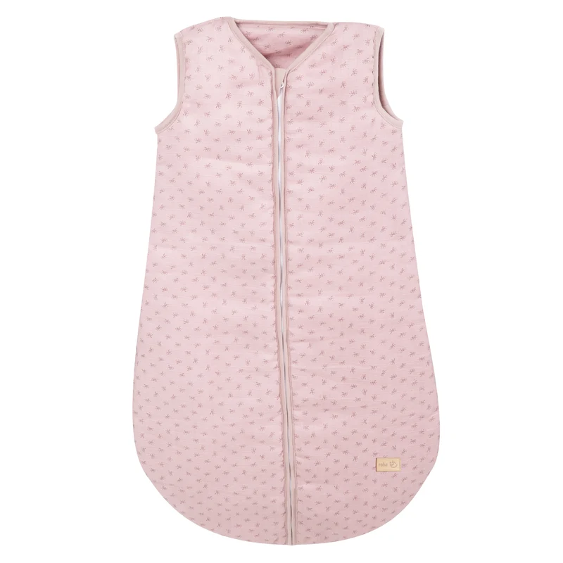 Schlafsack "Lil Planet" – rosa, 90 cm aus, Musselin, 100 % Bio-Baumwolle, GOTS