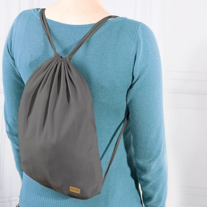 Einkaufswagenschutz 'roba Style' für Babys inkl. Tragerucksack - Anthrazit