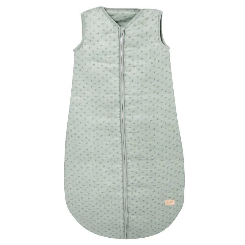 Schlafsack "Lil Planet" – 110 cm, frosty green, Musselin, 100 % Bio-Baumwolle, GOTS