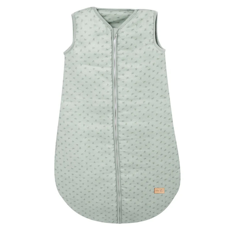 Schlafsack "Lil Planet" – 90 cm, frosty green, Musselin, 100 % Bio-Baumwolle, GOTS