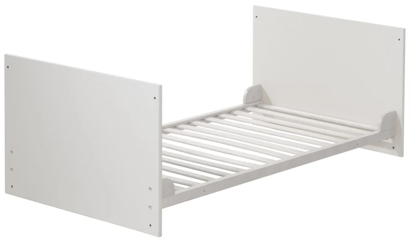 Zimmerset "Maren" – inkl. Kombi-Bett 70 x 140 cm, Wickelkommode breit & Schrank 3-türig, weiß