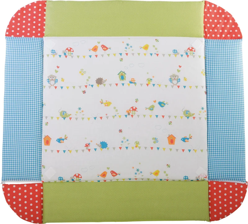 Babynest "Waldhochzeit" – 4 in 1: Wickelauflage, Kuschelnest, Spieldecke & Activity-Center