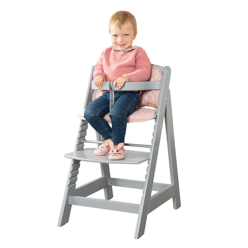 Treppenhochstuhl "Sit Up III" – mitwachsender Hochstuhl, vom Babystuhl bis Jugendstuhl, taupe