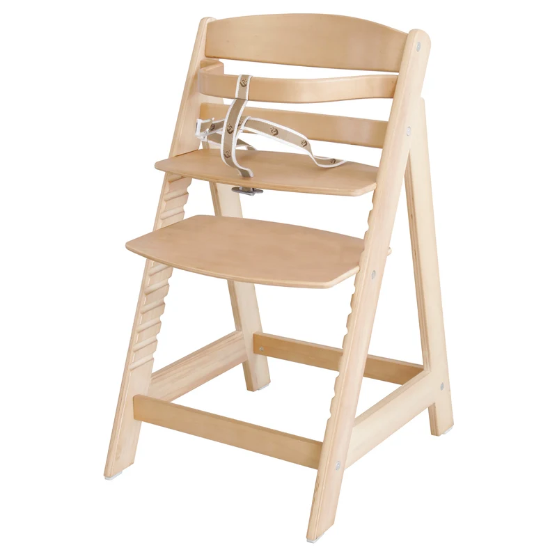 Treppenhochstuhl "Sit Up III" – mitwachsend bis zum Jugendstuhl, Holz natur