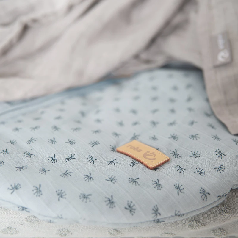 Schlafsack "Lil Planet" – hellblau, 110 cm, Musselin, 100 % Bio-Baumwolle, GOTS