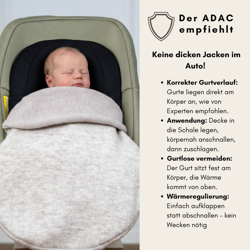 Einschlagdecke "Wollwalk light"