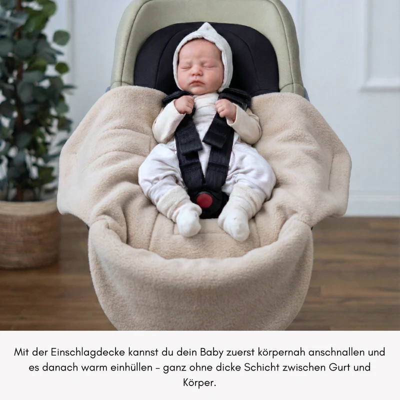 Einschlagdecke aus Kord - Herbst & Winter