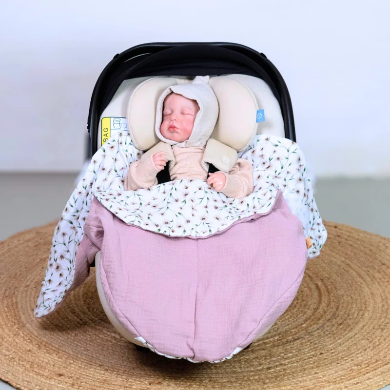 Einschlagdecke aus Musselin in verschiedenen Designs - Frühling & Sommer