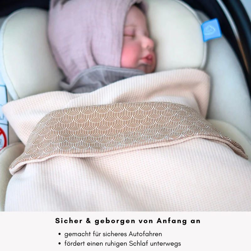 Einschlagdecke aus Waffeljersey & Jersey - in vielen Farben - Frühling & Sommer