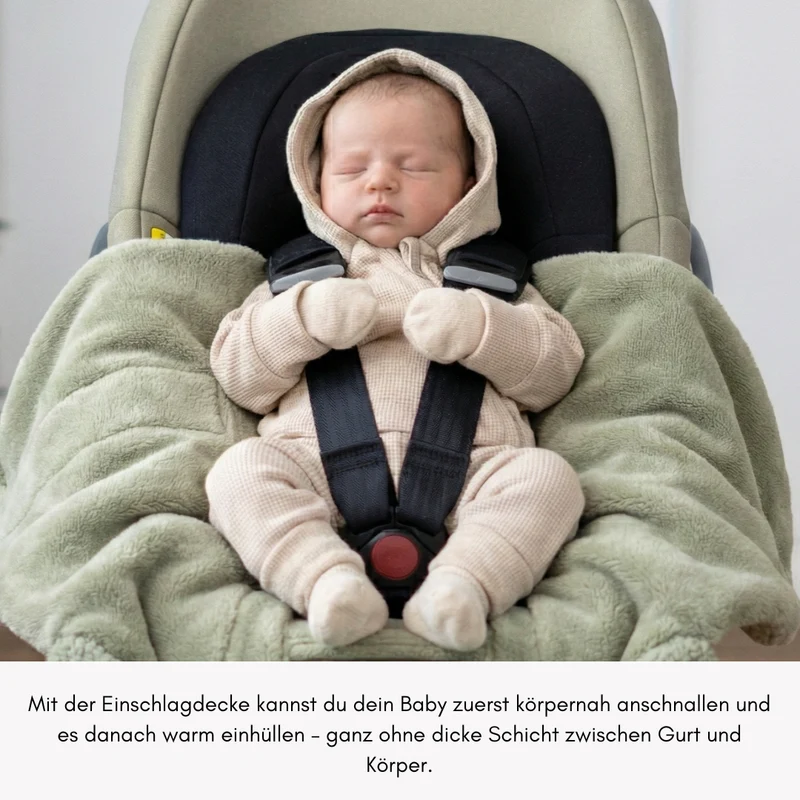 Einschlagdecke Teddy - kuschlig weich in farbenfrohen Varianten