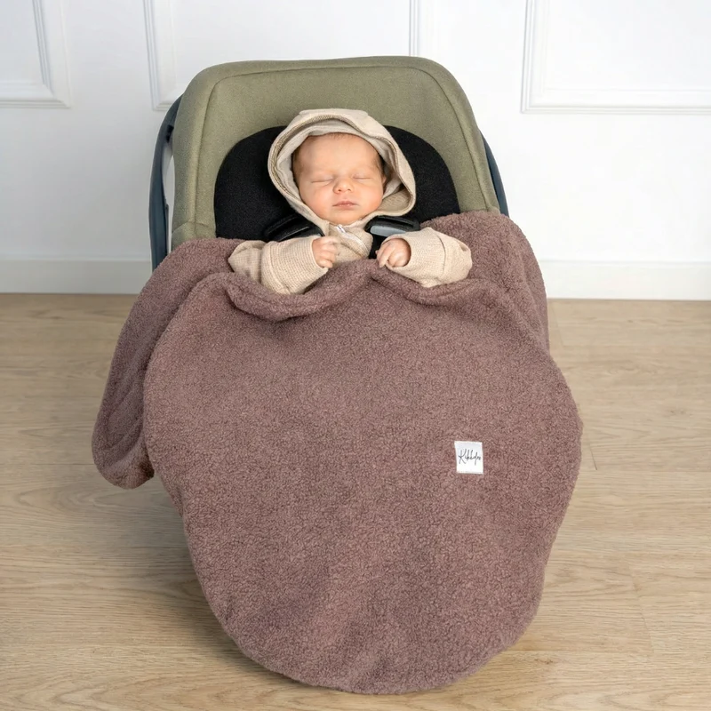 Einschlagdecke Teddy - kuschlig weich in farbenfrohen Varianten