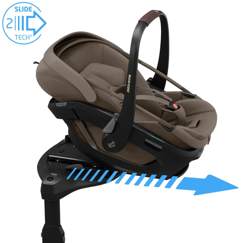 Maxi Cosi Set Coral Slide Pro + FamilyFix Slide Pro Bundle Set